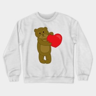 Cute Teddy Bear Crewneck Sweatshirt